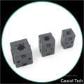 Ni-Zn Soft Magnet Grampos de cabo Ferrite Blindagem de núcleo para cabos de sinal 9mm